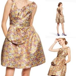 Zac Posen Target Brocade Floral Cocktail Dress